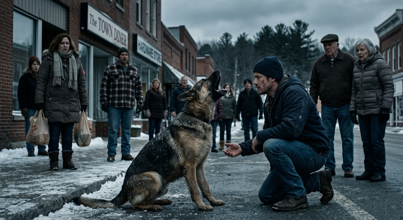 He Was the Only One in the Crowd Who Followed the Dog — What He Found Changed Everything