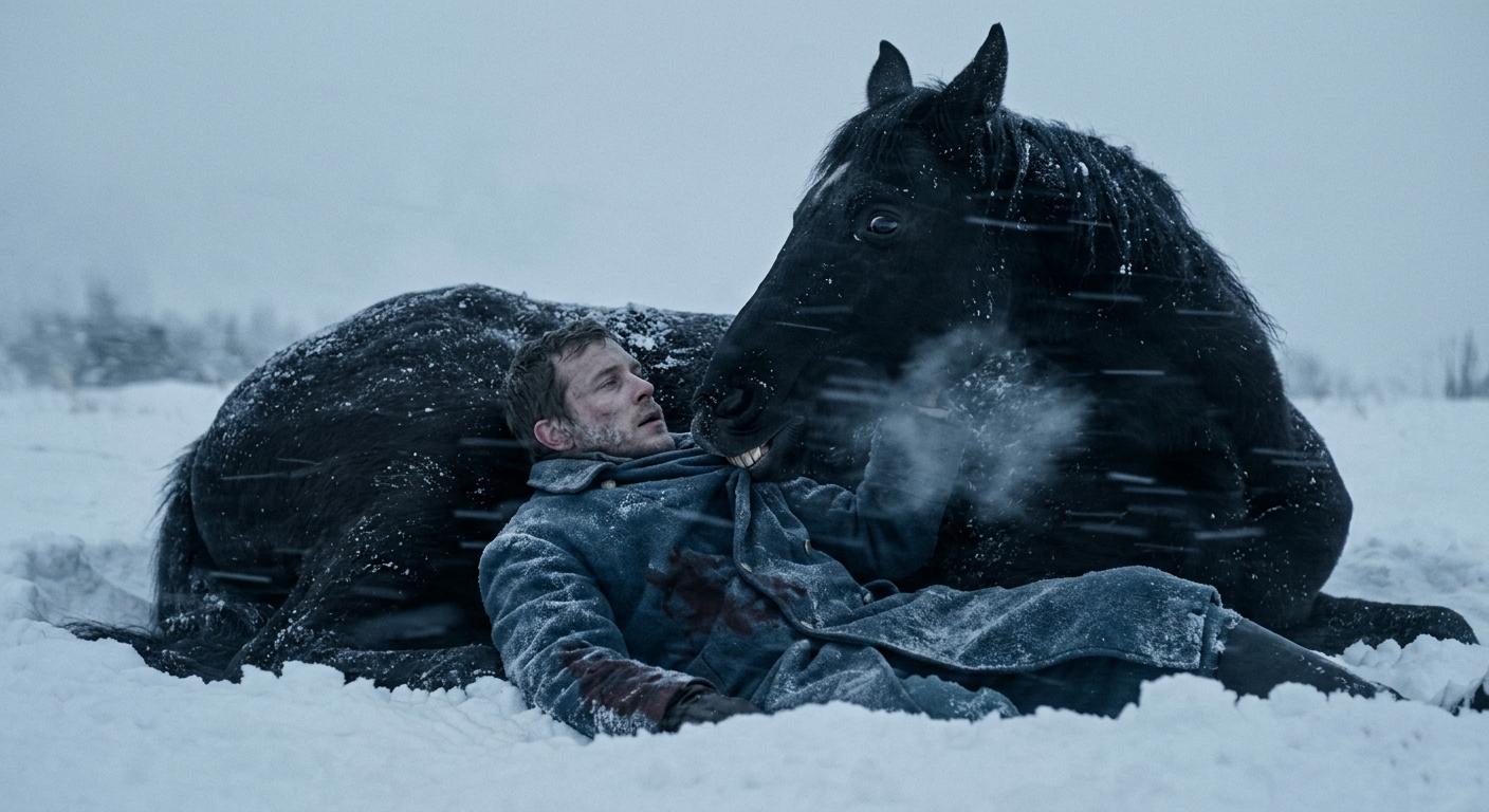 His Horse Refused to Leave Him to Die in the Blizzard — Then Saved Him