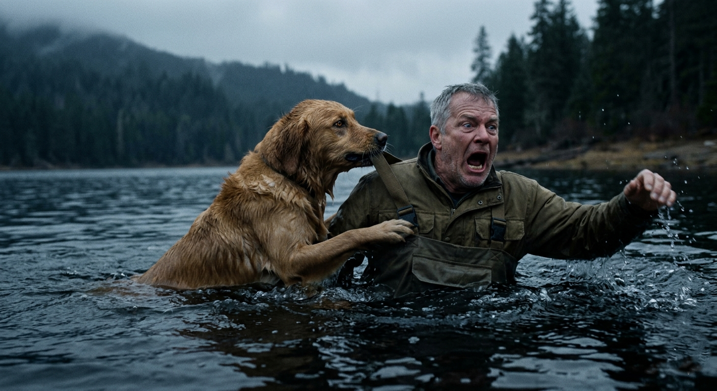 Dog Pulled a 220-Pound Man From a Mountain Lake. Karma Was Never in Doubt.
