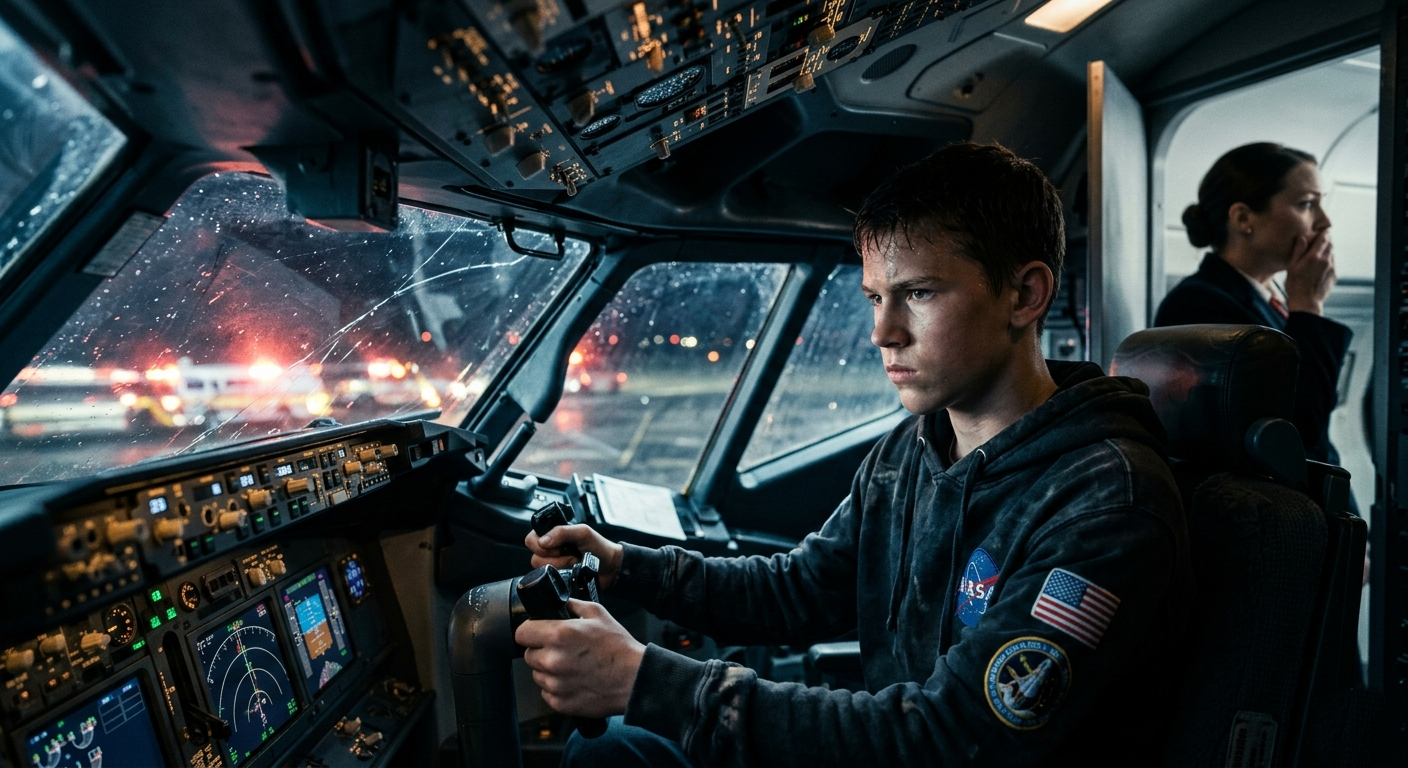 He Spent Years in a Flight Simulator… Until the Day a Real Plane Needed Him